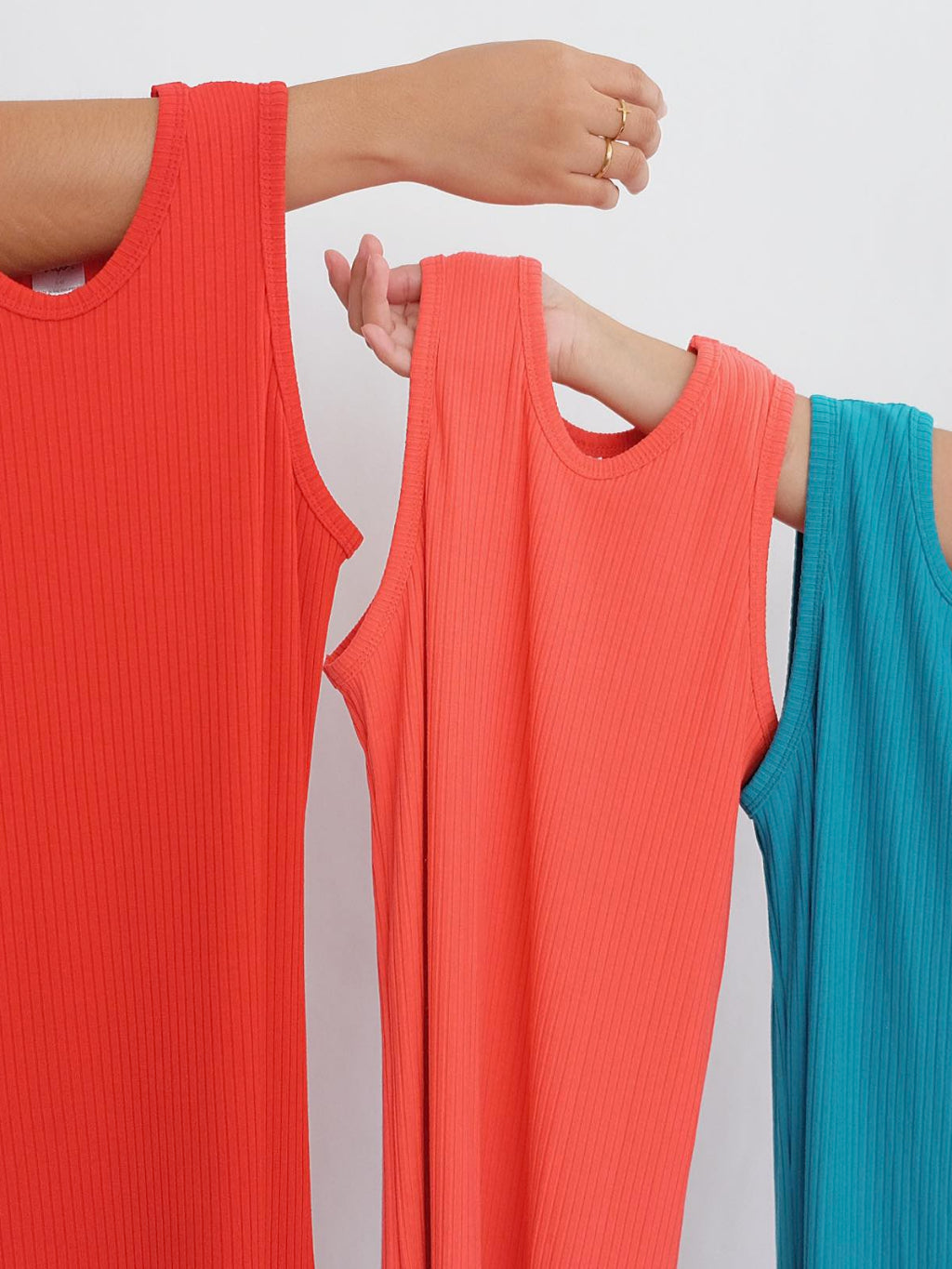 HTP Ribbed Chunky SL Maxi Dress