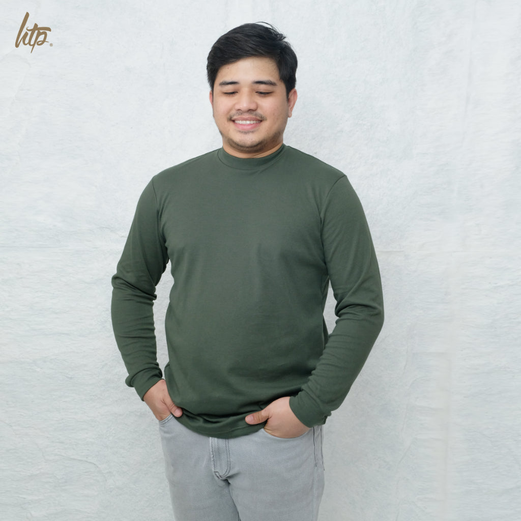 HTP Closed Neck Long Sleeves Top for Men