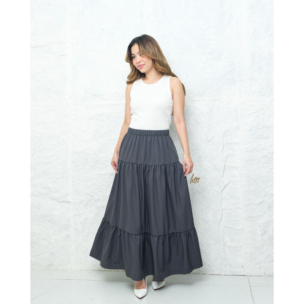 HTP Plain Maxi Skirt