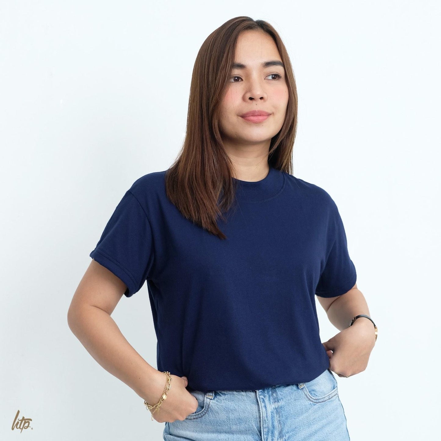 HTP Cotton High Neck T-Shirt