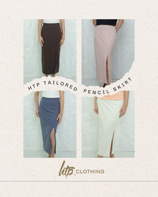 HTP Tailored Pencil Skirt for Women