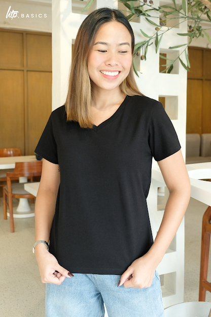HTP V-neck Tee for Women