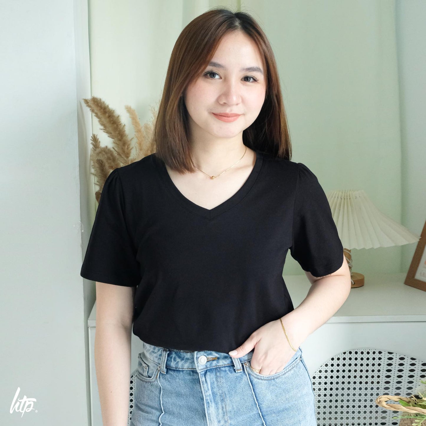 HTP Puff Sleeve Top for Women