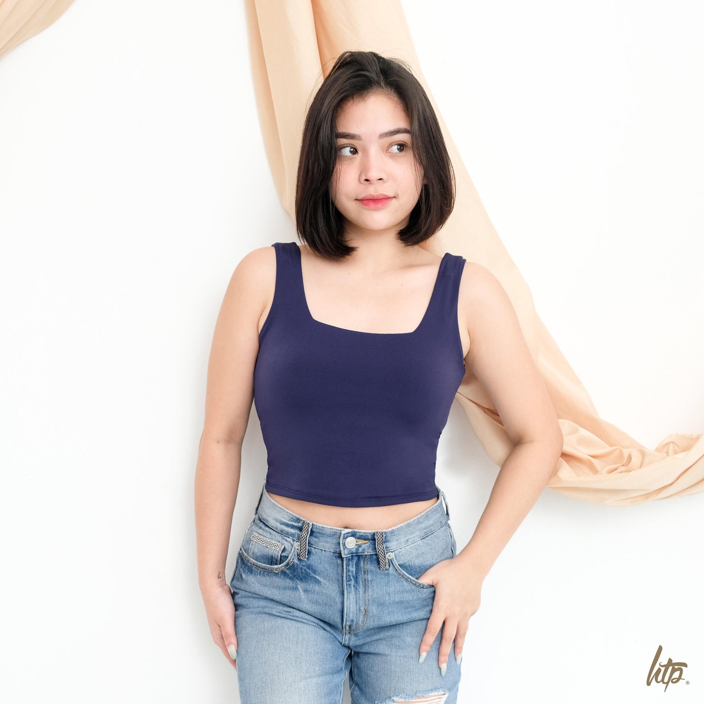 HTP Square Neck Croptop for Women's