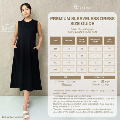 HTP Premium Sleeveless Dress