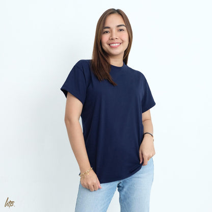 HTP Cotton High Neck T-Shirt