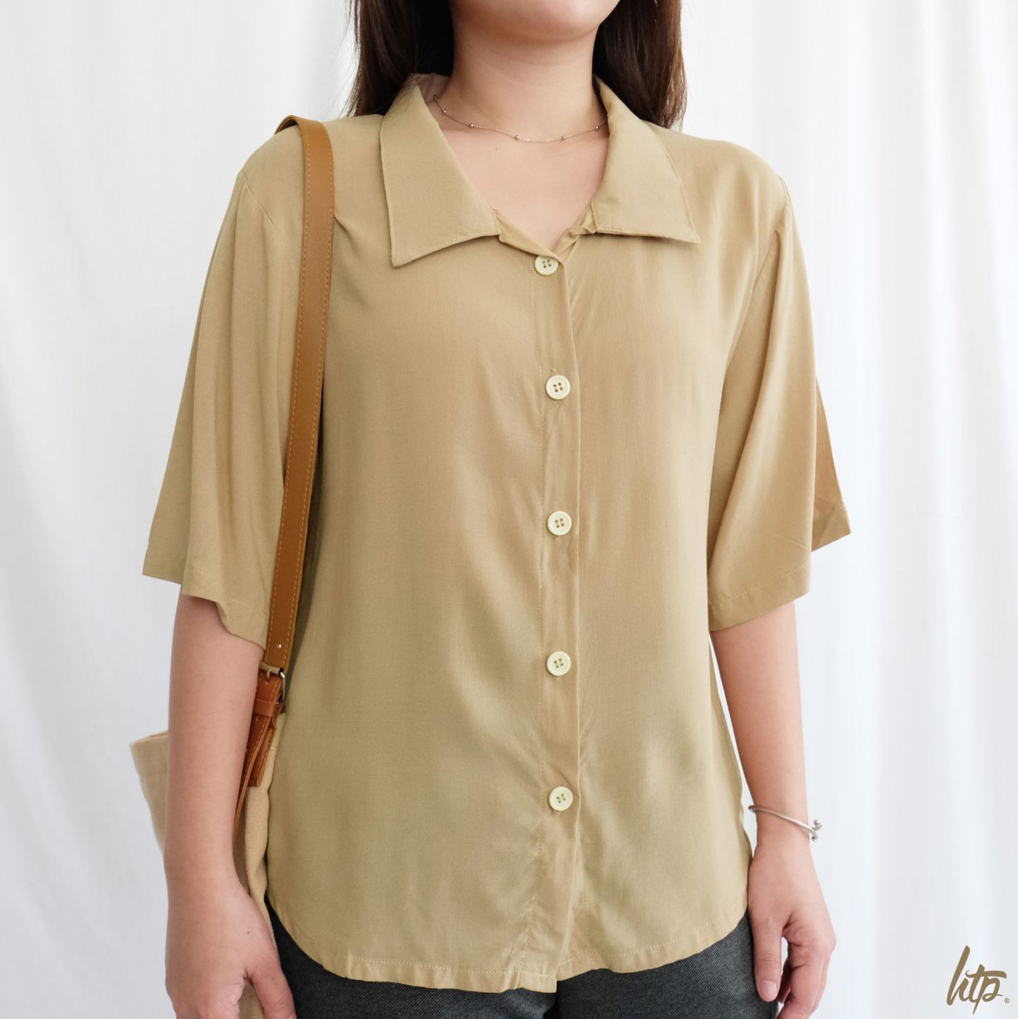 HTP Korean Soft Linen Button-Down Shirt