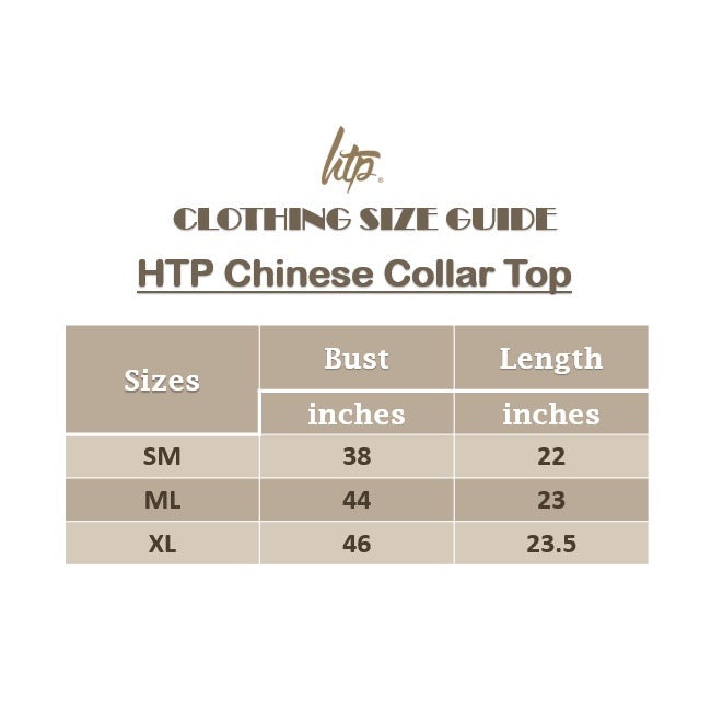 HTP Chinese Collar Top