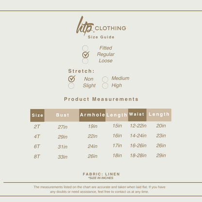 HTP Kids Classic Linen Coordinates