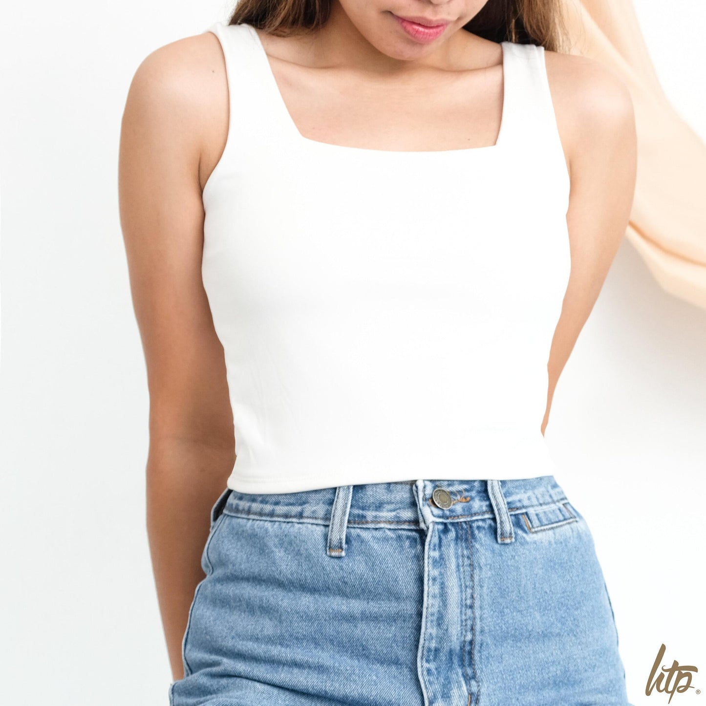 HTP Square Neck Croptop for Women's