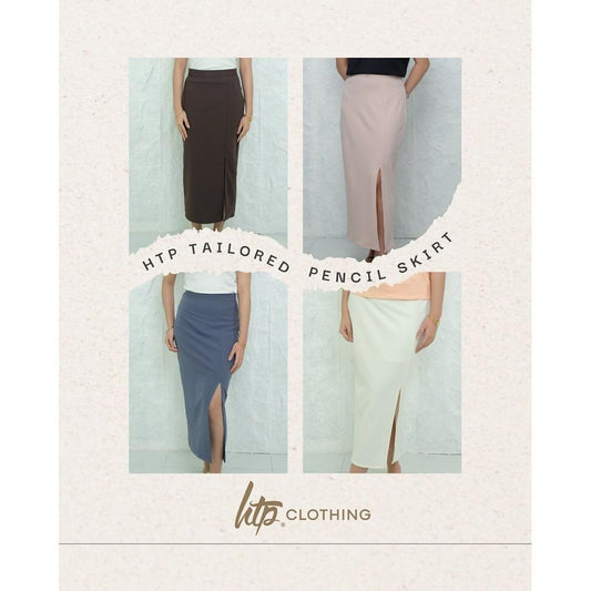 HTP Tailored Pencil Skirt for Women