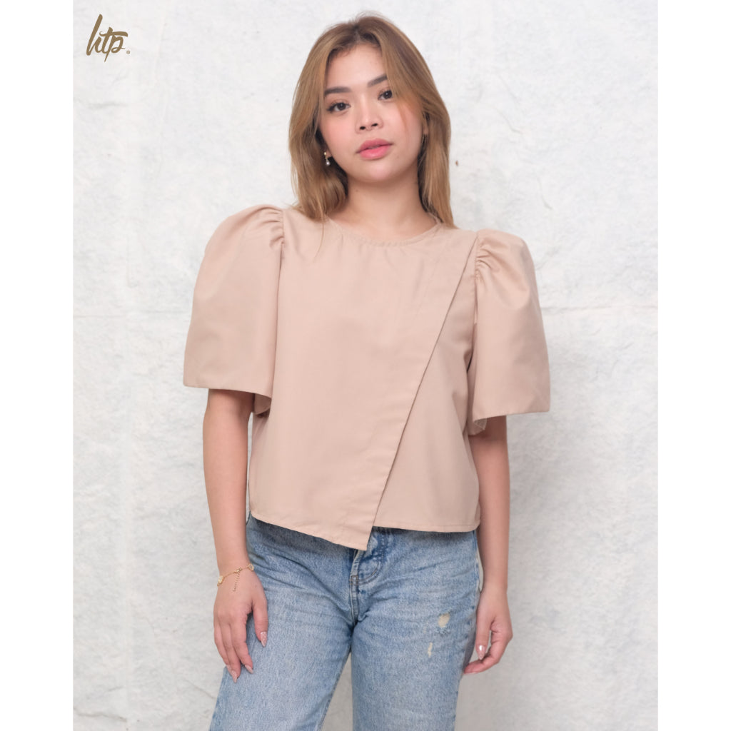 HTP Overlap Modern Filipiniana Top For Women