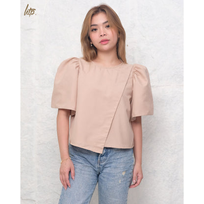 HTP Overlap Modern Filipiniana Top For Women