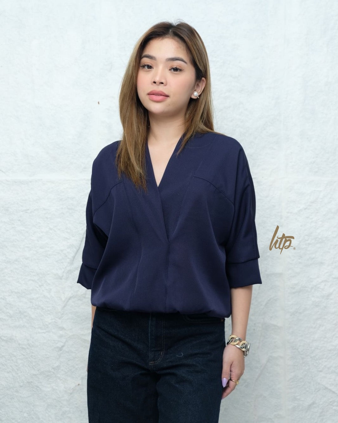 HTP Kimono Overlap Top for Women