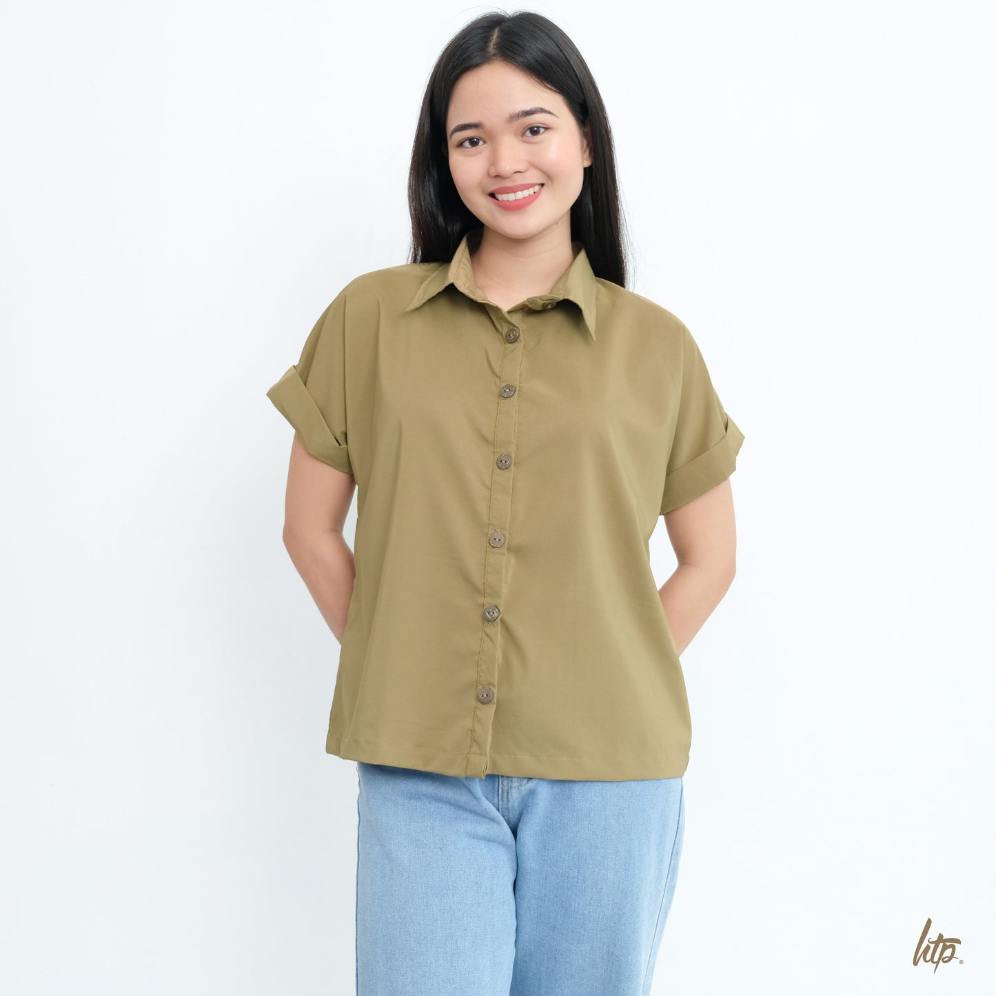 HTP Wrinkle - Free Polo Top