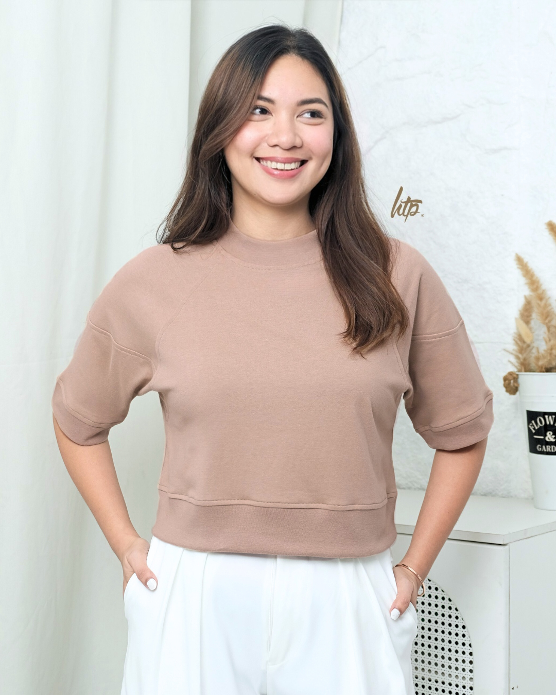 HTP Exclusives Women's Cropped Raglan Tee