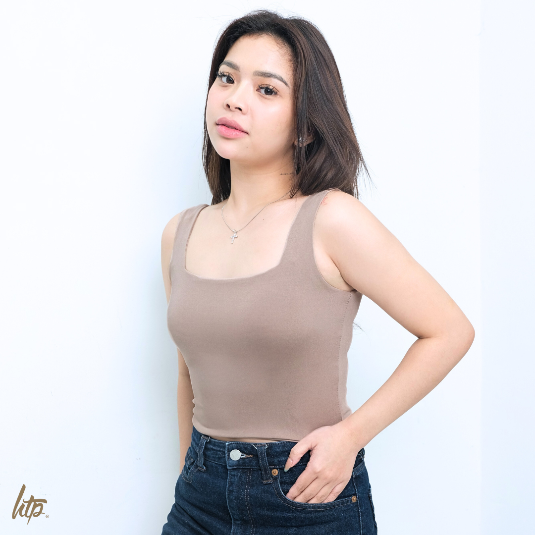 HTP Square Neck Croptop for Women's