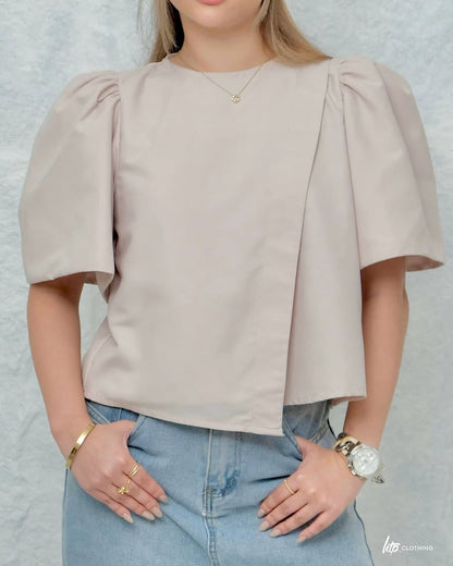 HTP Overlap Modern Filipiniana Top For Women