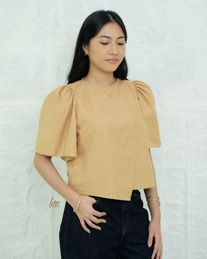 HTP Overlap Modern Filipiniana Top For Women