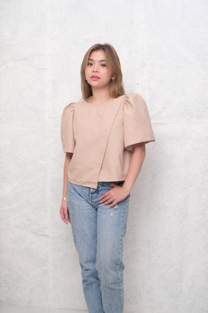 HTP Overlap Modern Filipiniana Top For Women