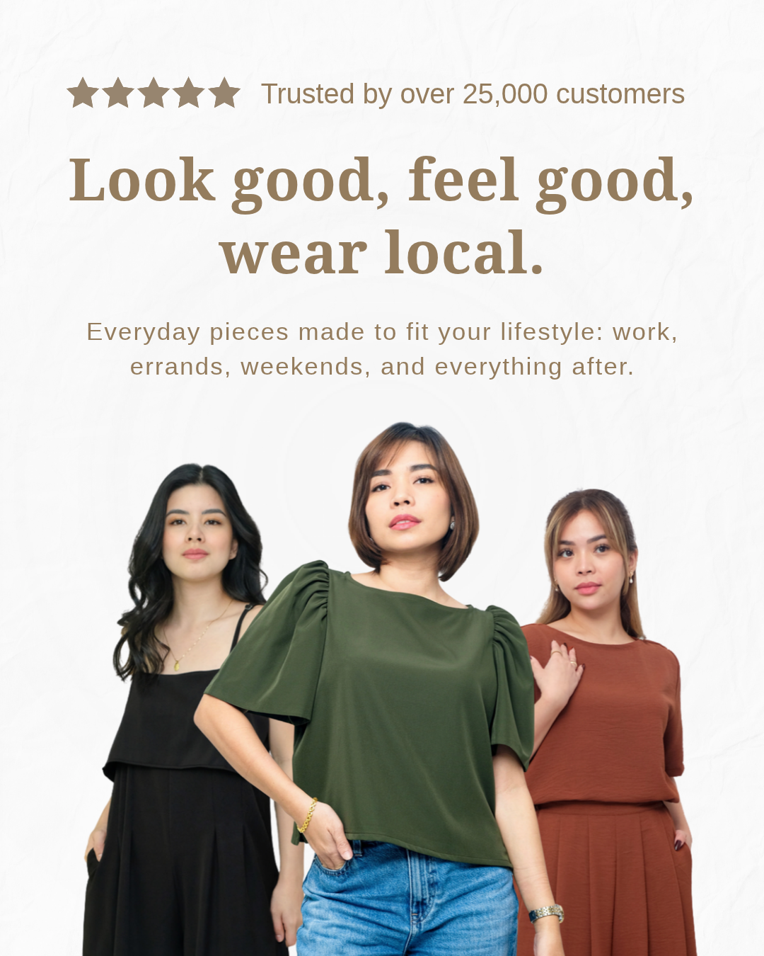 HTP — Look good, feel good, wear local