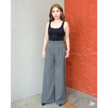 HTP Wide Leg High Waist Trousers