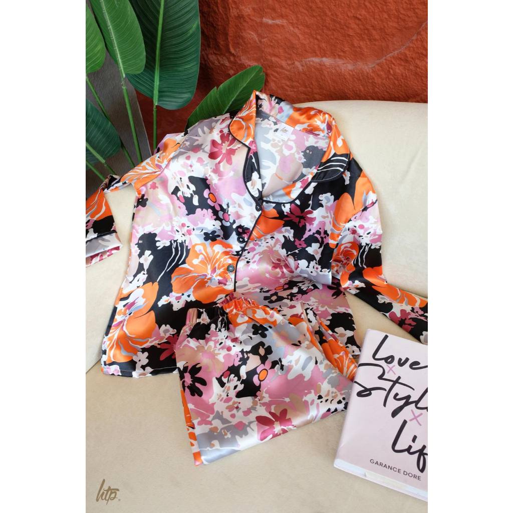 HTP Silk Sleepwear Set
