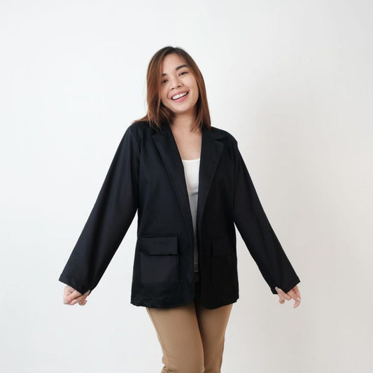 HTP Oversized Blazer With Shoulder Pads