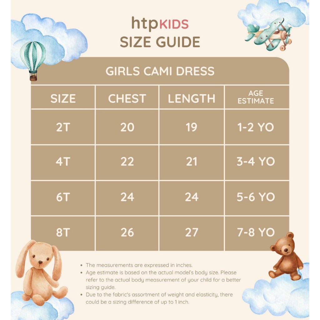 HTP Kids Girls Cami Dress