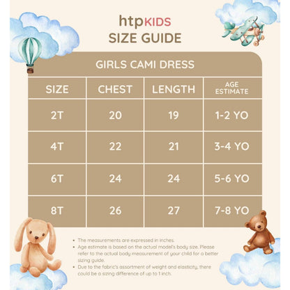 HTP Kids Girls Cami Dress