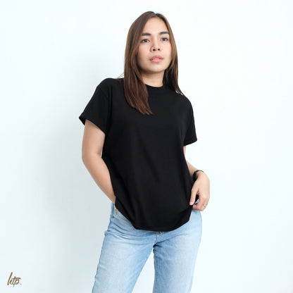 HTP Cotton High Neck T-Shirt