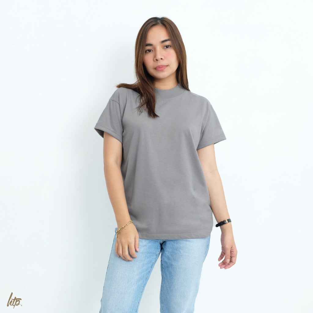 HTP Cotton High Neck T-Shirt