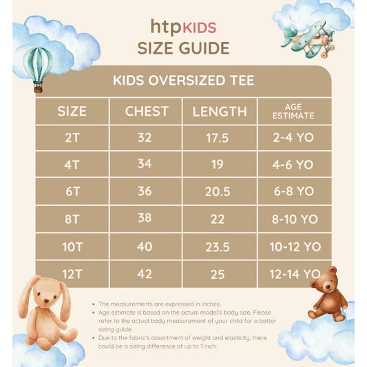 HTP Kids Oversized Tee