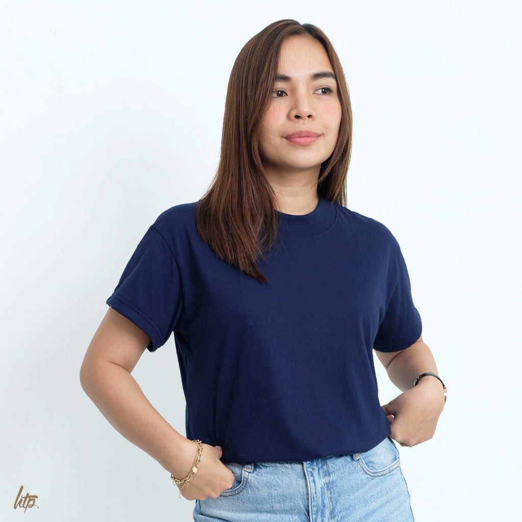 HTP Cotton High Neck T-Shirt