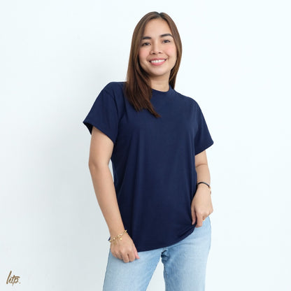 HTP Cotton High Neck T-Shirt