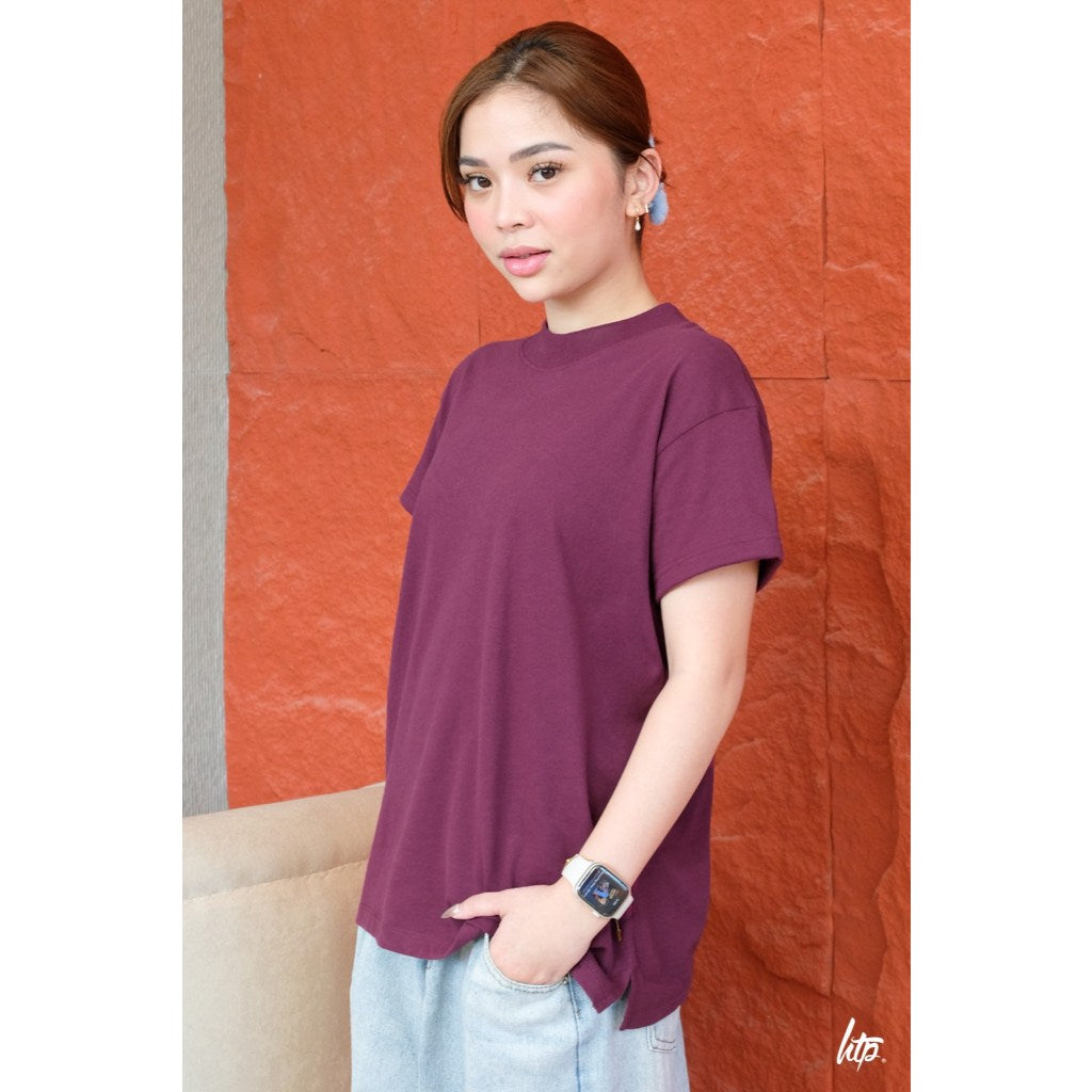 HTP Cotton High Neck T-Shirt