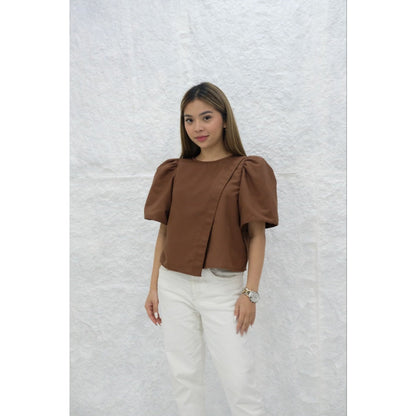HTP Overlap Modern Filipiniana Top For Women