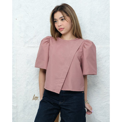 HTP Overlap Modern Filipiniana Top For Women