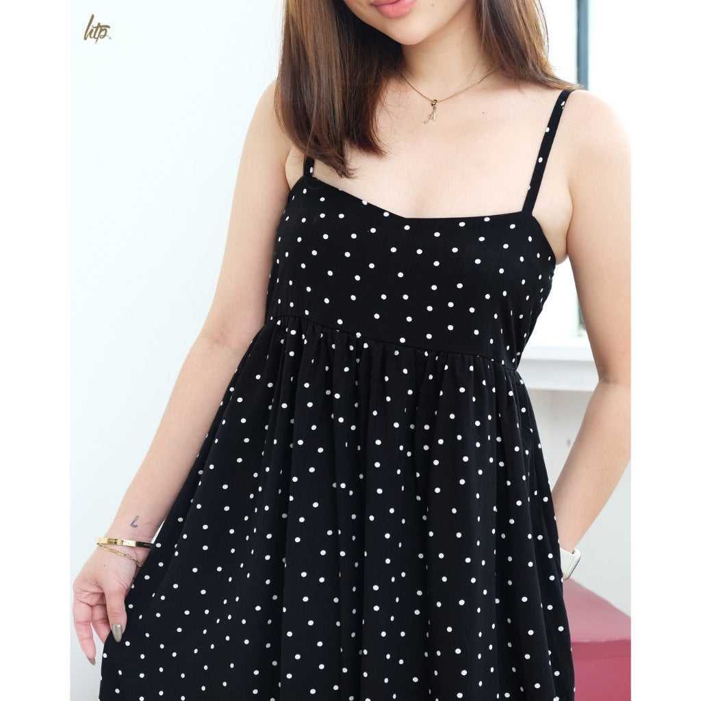 HTP Strappy Dress with Panels