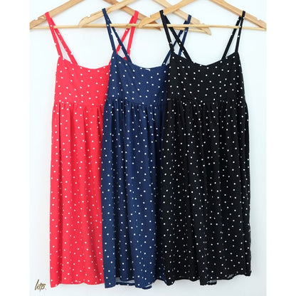 HTP Strappy Dress with Panels