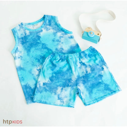 HTP Kids Unisex Sando and Shorts Set