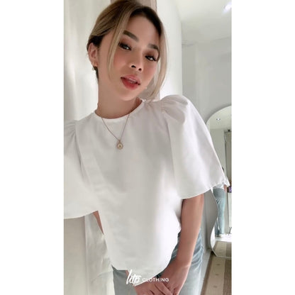 HTP Overlap Modern Filipiniana Top For Women