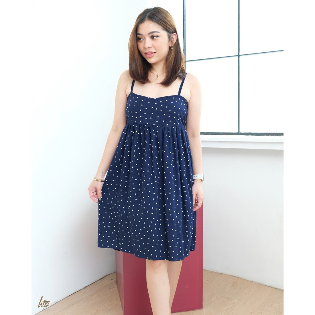 HTP Strappy Dress with Panels