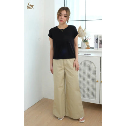 HTP Wide Leg High Waist Trousers