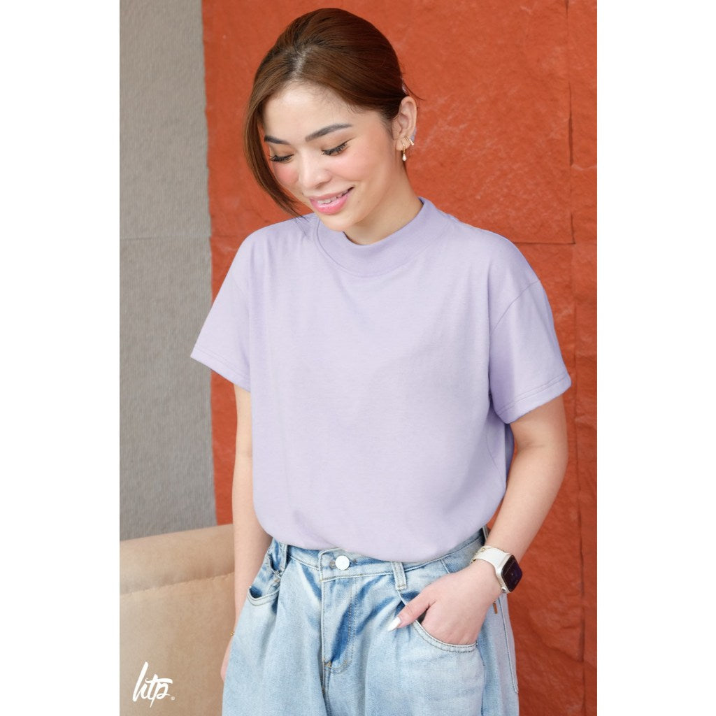 HTP Cotton High Neck T-Shirt
