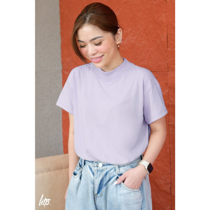 HTP Cotton High Neck T-Shirt