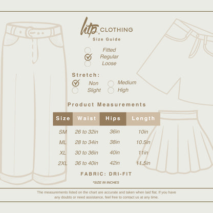 HTP Women's Dri-Fit Walking Shorts
