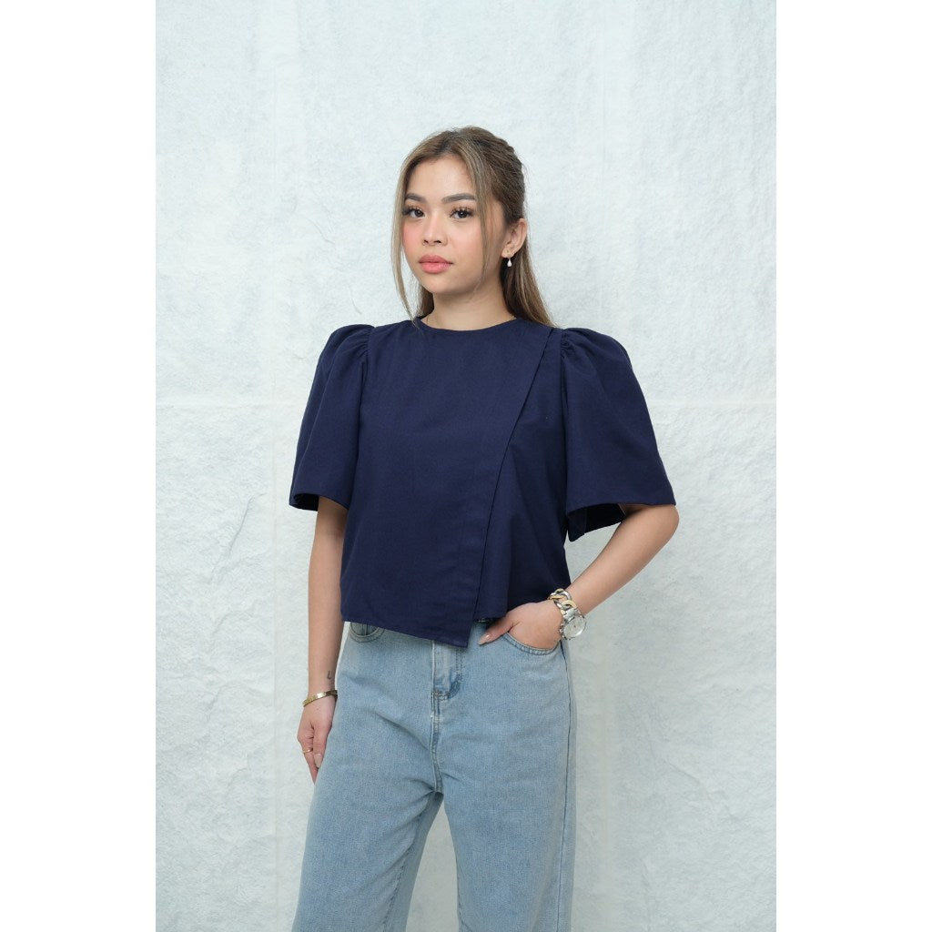 HTP Overlap Modern Filipiniana Top For Women