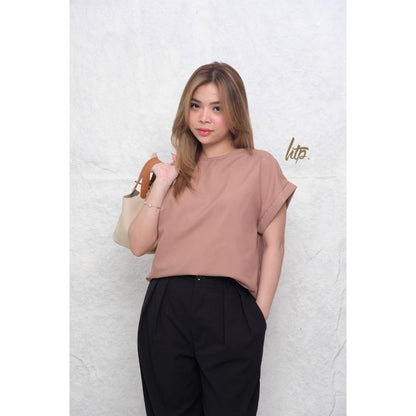 HTP Folded Sleeve Top