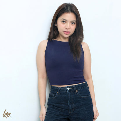 HTP Boatneck Croptop (Double Lined)